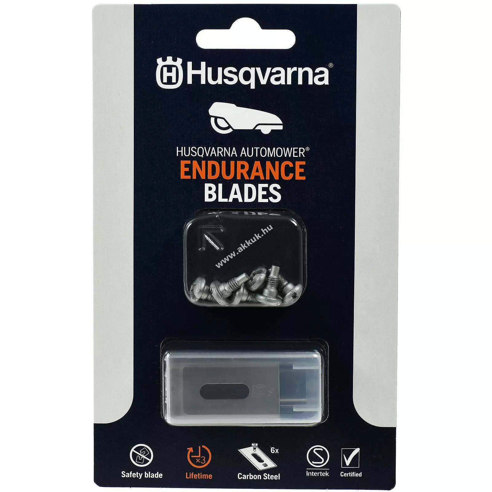 Husqvarna Endurance Automower pótpengék 6db/csomag