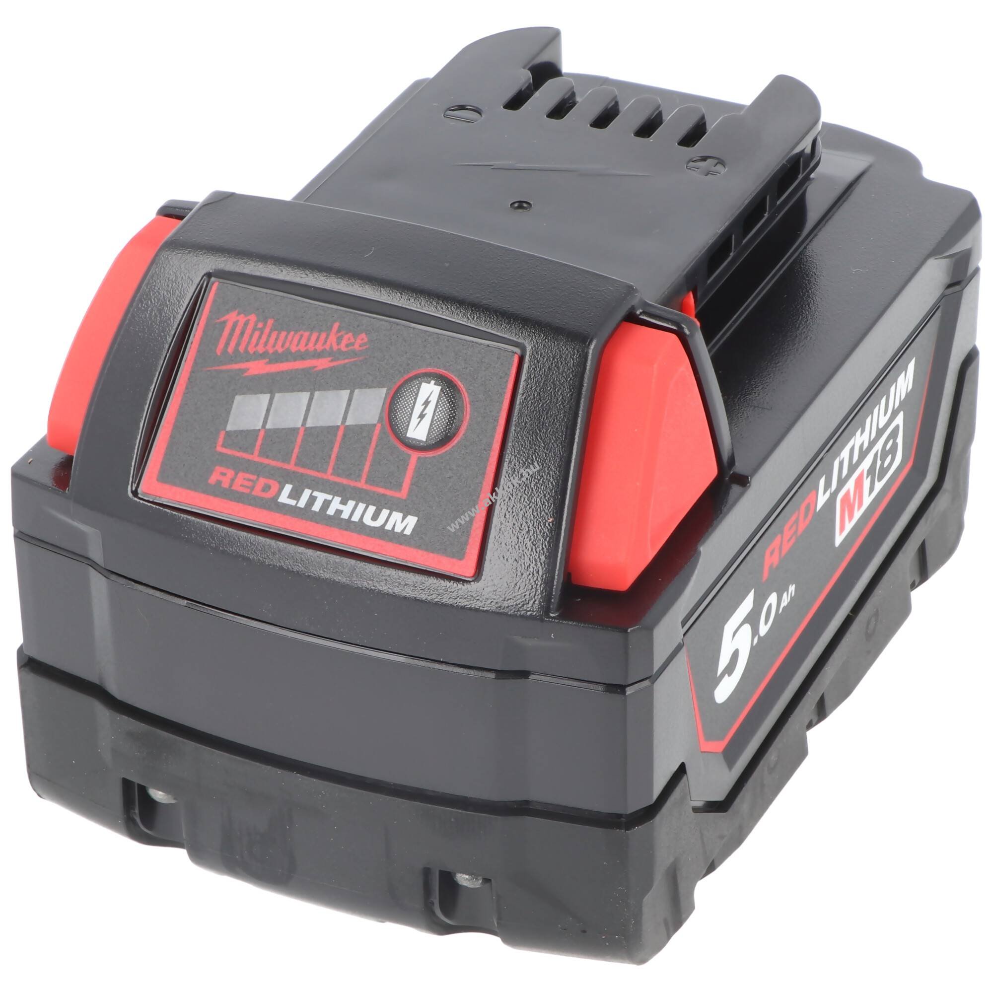 Eredeti Milwaukee M18B5 18V 5Ah szerszámgép akku Li-ion