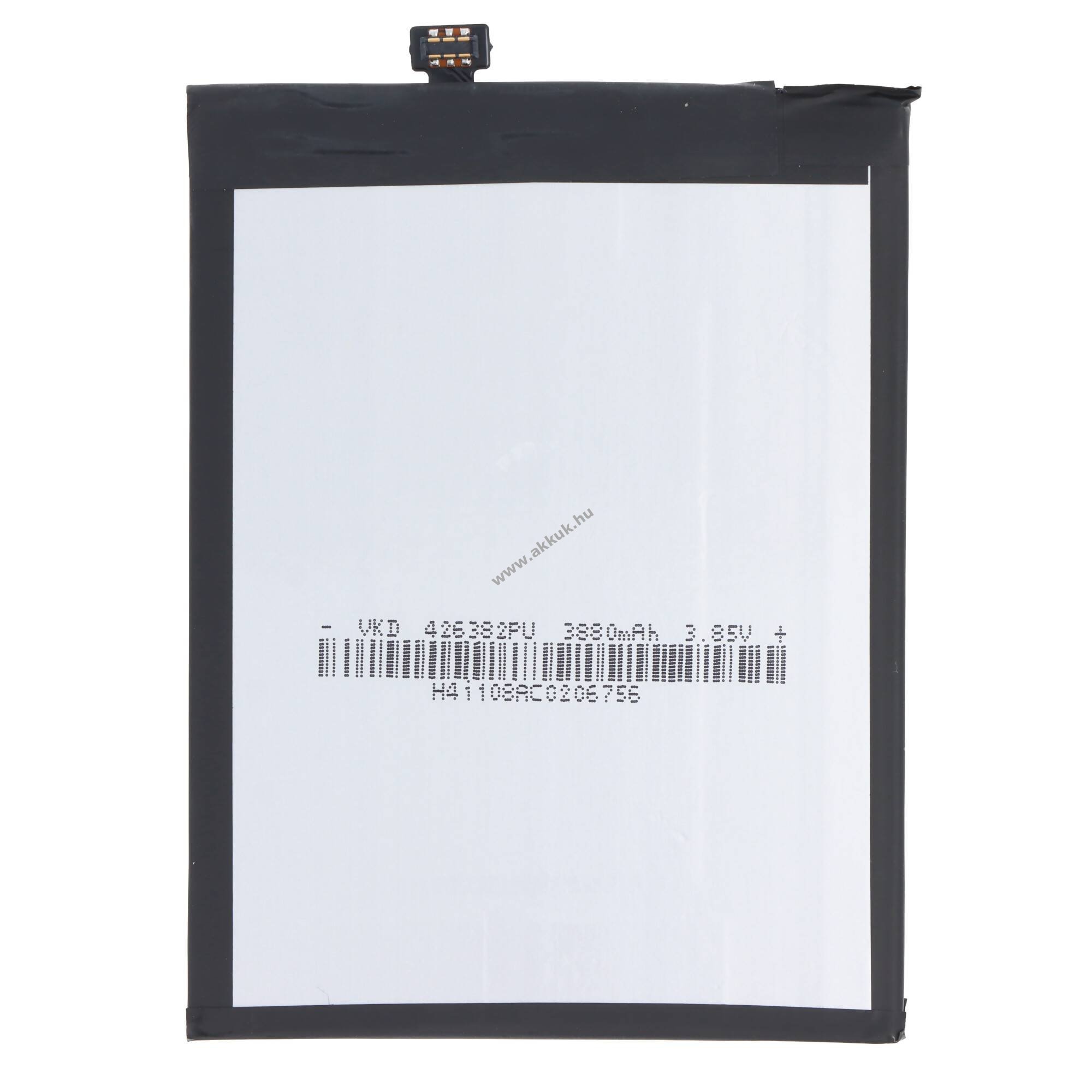 Helyettesítő akku TCL 10L TLP038D7 3,85V 4000mAh mobiltelefon Alcatel 3L 5029D Li-Polymer