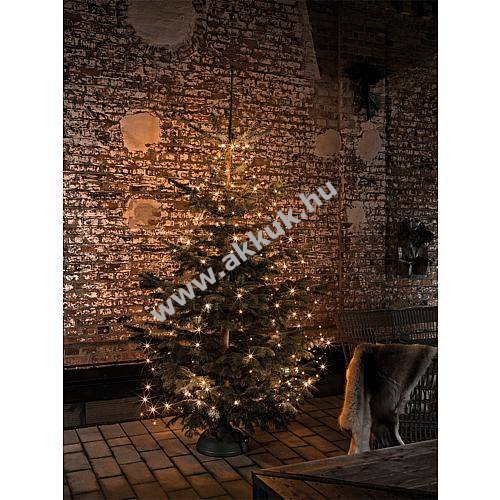 Konstsmide LED fa dekoráció 400 LED borostyán 24V 4m 6321-810