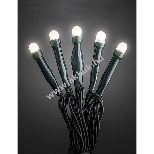 Konstsmide Micro LED beltéri fényfüzér 10LED melegfehér szórt 0,63m 3,63m 6340-120