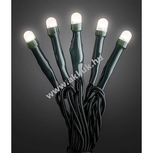 Konstsmide Micro LED belső fényfüzér matt 100 LED 30V 6,93m melegfehér 6344-120