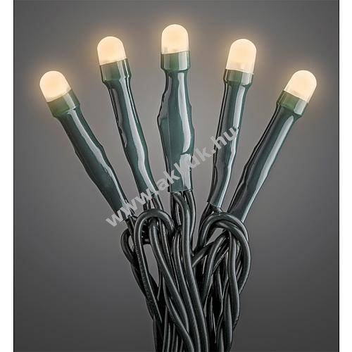 Konstsmide Micro LED beltéri fényfüzér matt 35 LED borostyánsárga 30V 6342-820