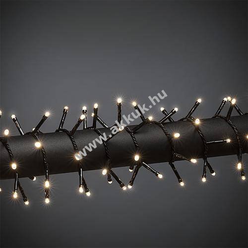 Konstsmide Micro LED fürtös fényfüzér 200 LED melegfehér 3875-100