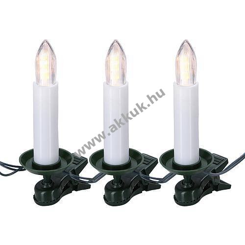 Konstsmide One String beltéri LED fényfüzér 16 LED borostyán 4,5V 1129-020
