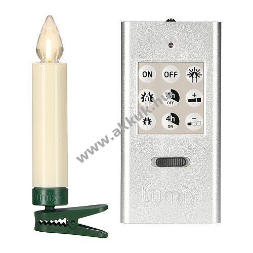 KRINNER Lumix Superlight Flame vezeték nélküli elfenbein 12db/csomag 77122