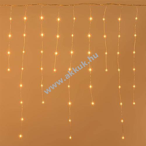 Lotti LED jégzuhatag Profi 252 LED borostyánszínű 55148 IP44 10m