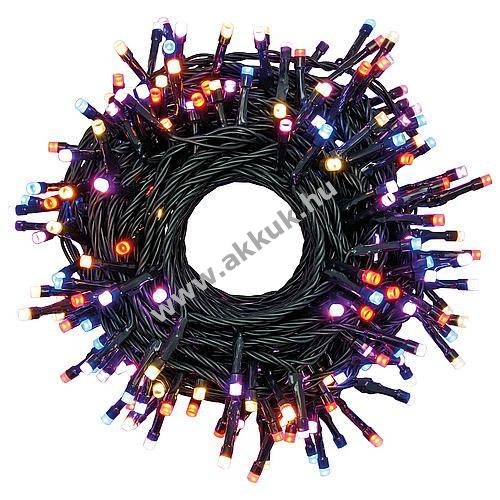Lotti Wonder LED fényfüzér hosszabbító 200 LED RGB 16m zöld vezeték 63761