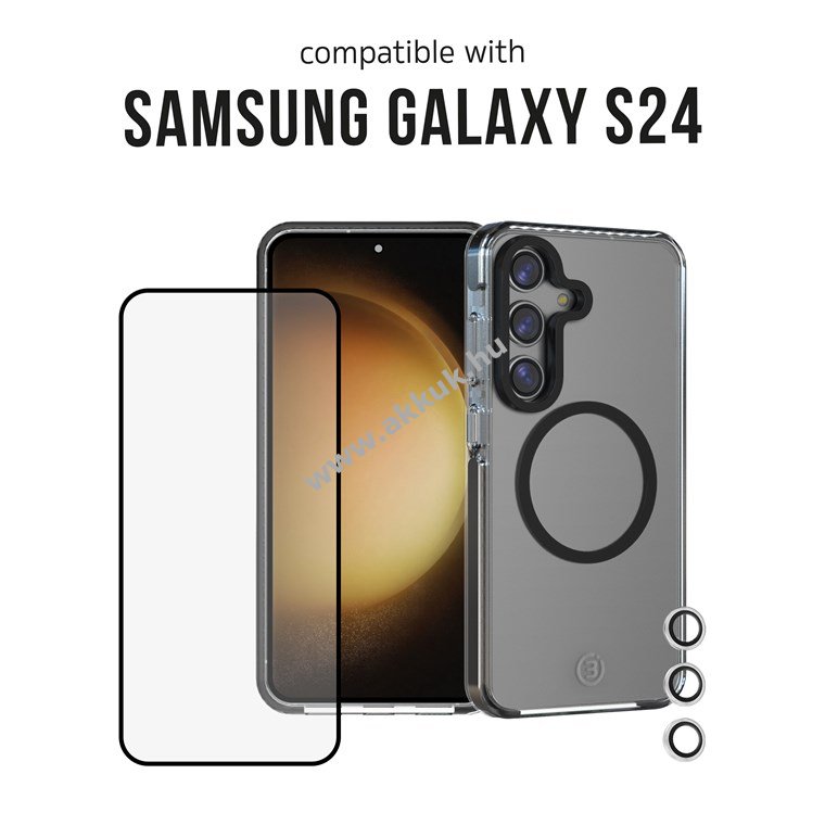 3sixT 4in1 tokcsomag Samsung Galaxy S24 MagSafe kompatibilis kijelzővédő kameravédő applikátor