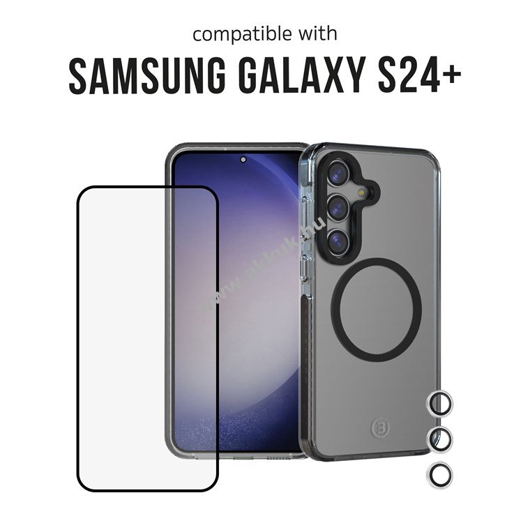3sixT 4in1 védőcsomag Samsung Galaxy S24+ tok kijelzővédő kameravédő applikátor