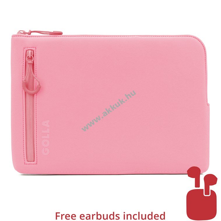 Golla laptok 13col pink Bluetooth fejhallgatóval (szín véletlenszerű) 33cm