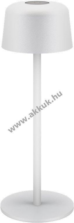 Goobay vezeték nélküli LED asztali lámpa S 25cm fehér touch vezérlés 150lm 3000K IP44