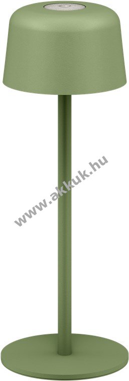 Goobay vezeték nélküli LED asztali lámpa S 25cm zöld érintésvezérlés 150lm melegfehér 3000K