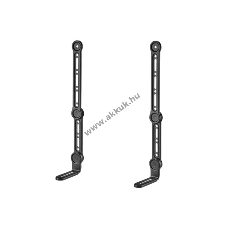 Goobay Basic soundbar tartó (M) 15kg-ig 49\(124cm) monitorokhoz