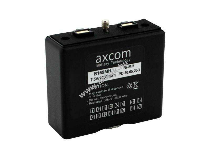 Axcom rádió akku Bosch HFG89 HFG169 HFG459 CHIP T FUG11B 7,5V 1Ah NiMH