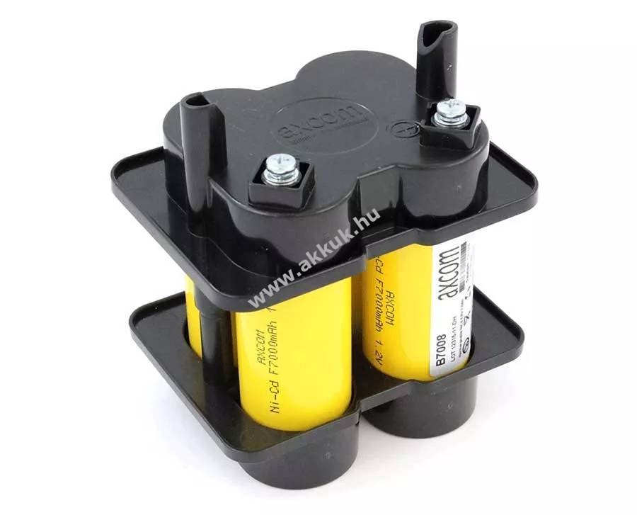 Axcom akku 4,8V 7Ah Bosch HK100 HKB100 kézilámpa NiCd