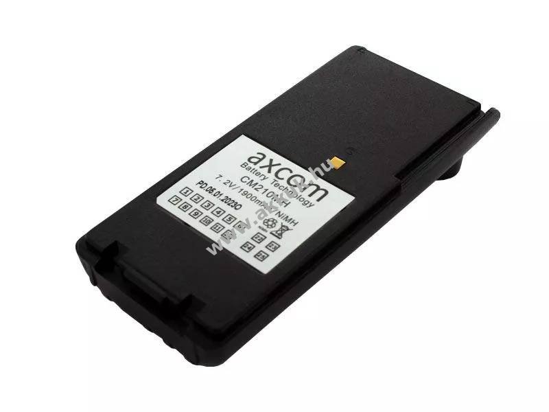 Axcom CM210MH akku 7,2V 1,9Ah rádió BP-210N kompatibilis NiMH