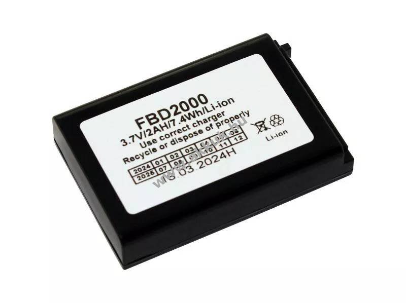 Axcom Li-Ion 3,7V 2000mAh akku adatgyűjtő Denso BHT-200/300/303/400/600/800
