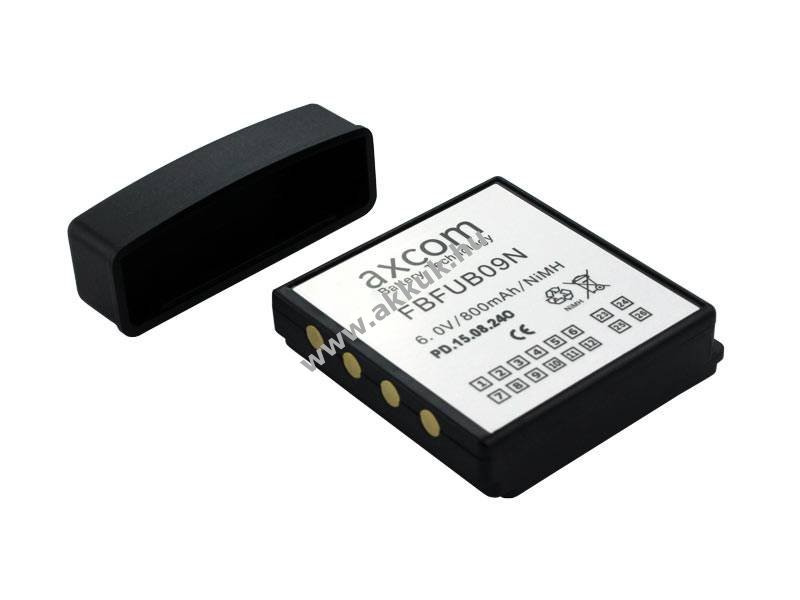 Axcom HBC vezérlő akku 6V 800mAh FUB9NM BA209000 BA209060 BA209061 BA209062 NiMH