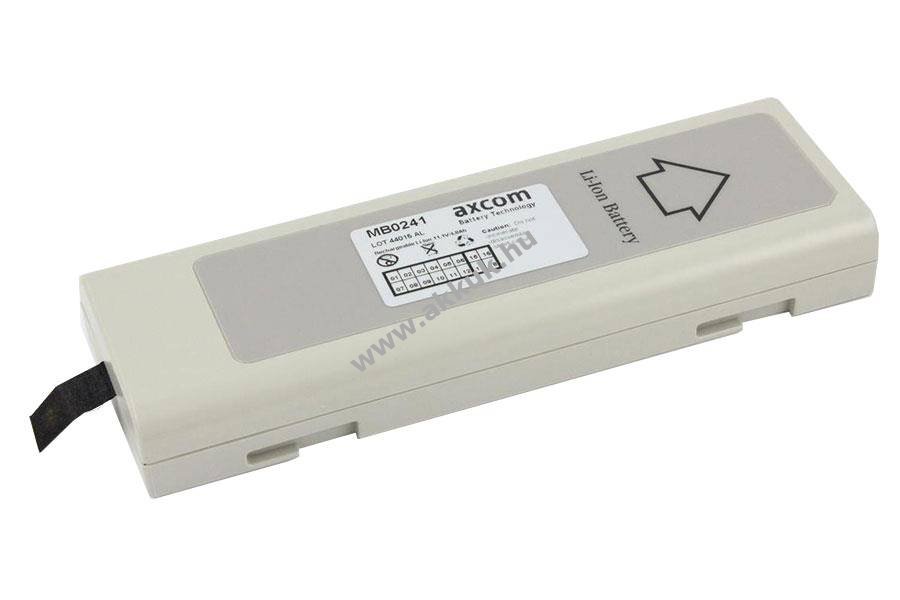 Axcom akku 11,1V 4,4Ah Mindray PM8000 PM9000 VS800 Datascope Accutorr Plus Trio orvosi Li-Ion