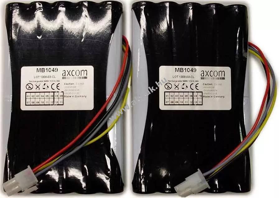 Eredeti Axcom orvosi Datex Monitor S5 akku 2x12V 4Ah NiMH