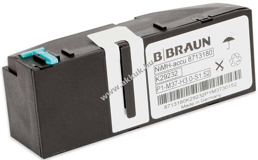 Eredeti B BRAUN Perfusor Space/Infusomat Space 4,8V 2,1Ah tűs csatlakozóval akku orvosi NiMH