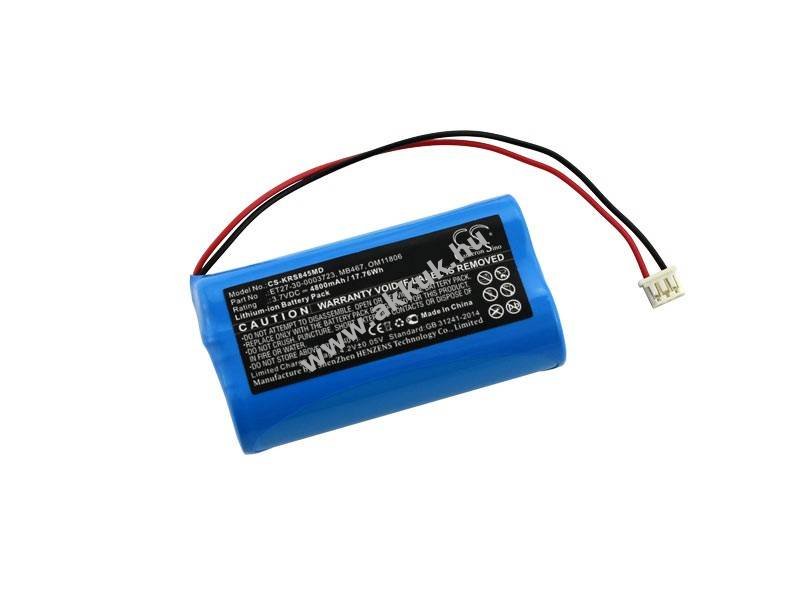 Axcom orvosi akku Storz C-Mac 8402ZX 3,7V 4800mAh Li-Ion