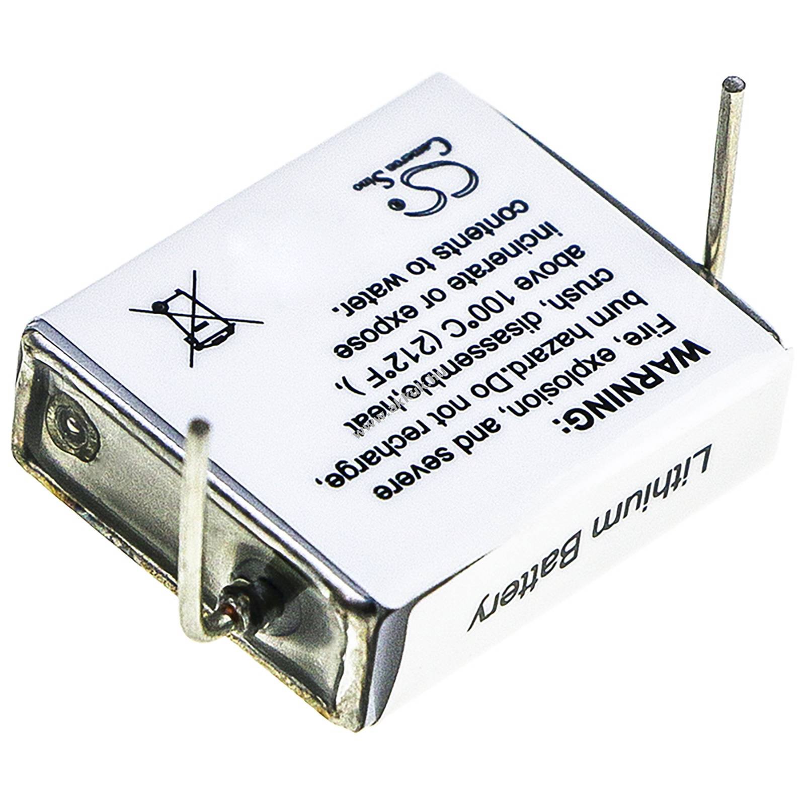 Helyettesítő ef651620 elem 550mAh 1.98Wh 3.6V