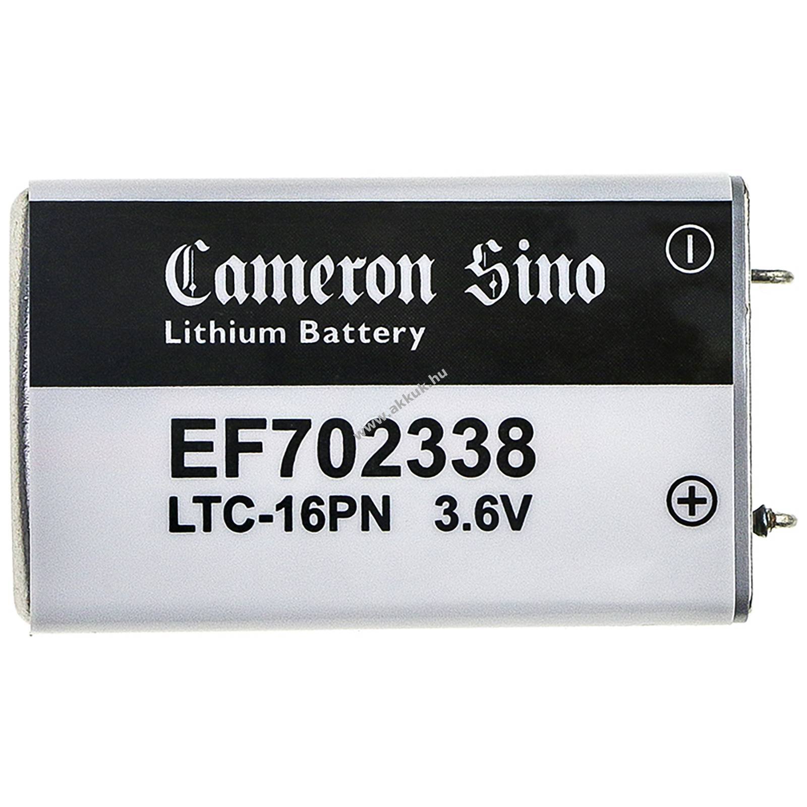 Helyettesítő ef702338 elem 1600mAh 5.76Wh 3.6V