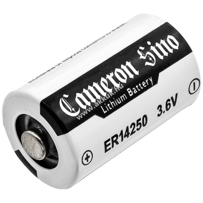 Helyettesítő er14250 elem 3,6V 1200mAh 4,32Wh