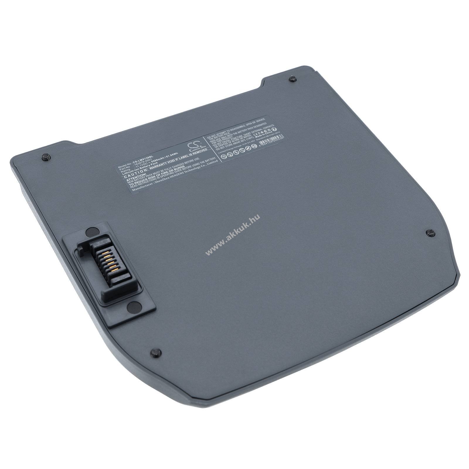 Helyettesítő vonalkódolvasó akku LXE Marathon Data Terminal 163878-0001 5580mAh 61,94Wh 11.1V