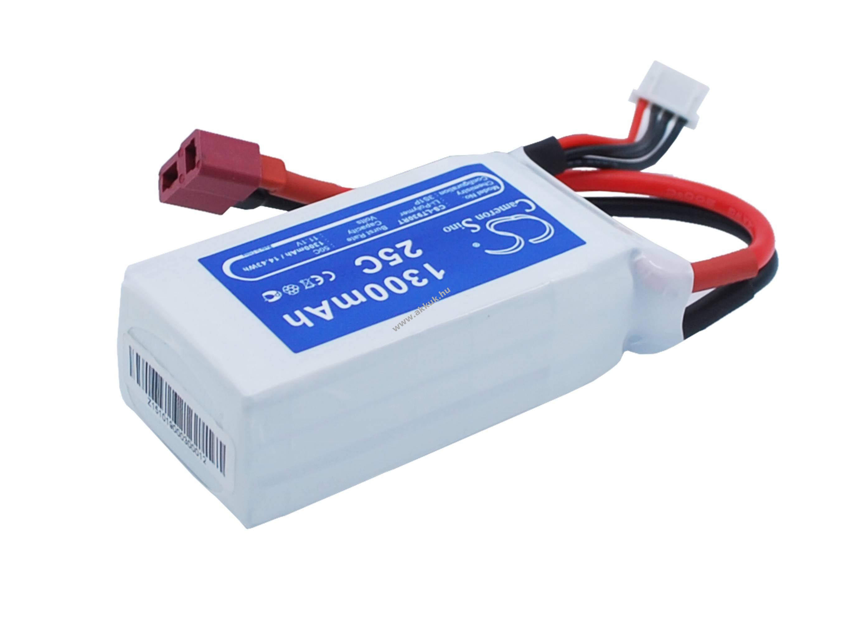 Helyettesítő akku RC 1300mAh 11.1V
