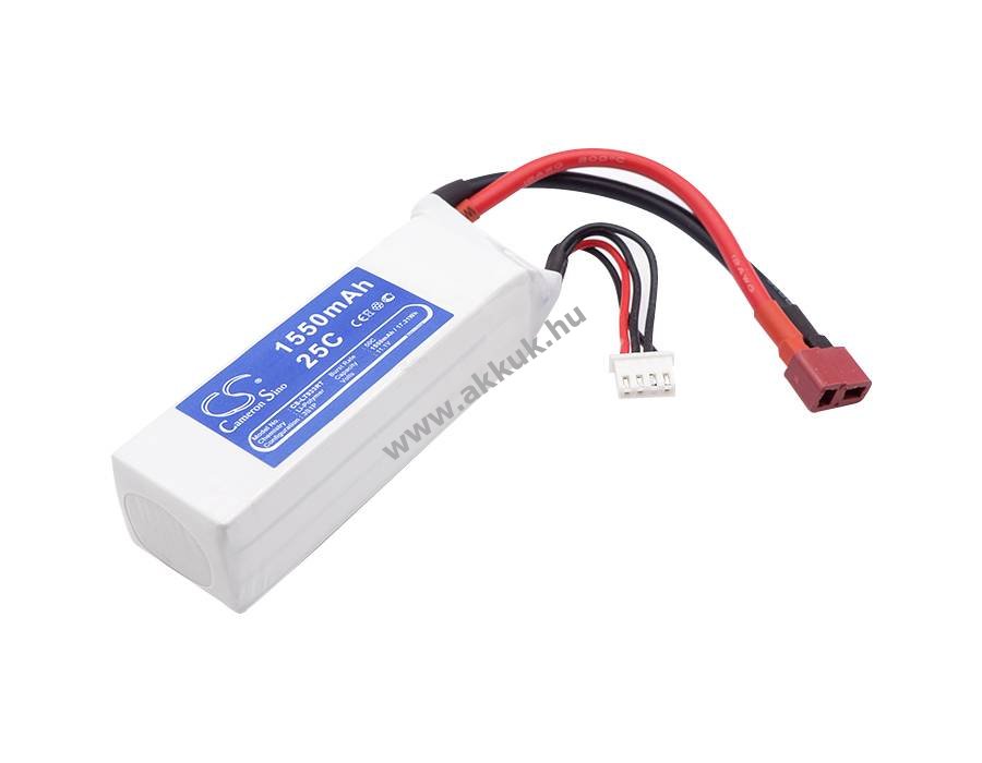 Helyettesítő akku RC 1550mAh 11.1V