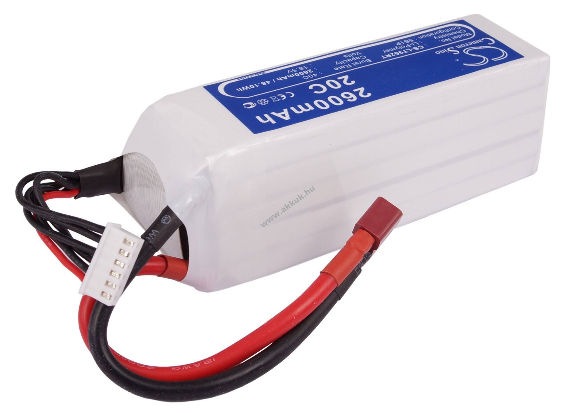 Helyettesítő akku RC 2600mAh 18.5V