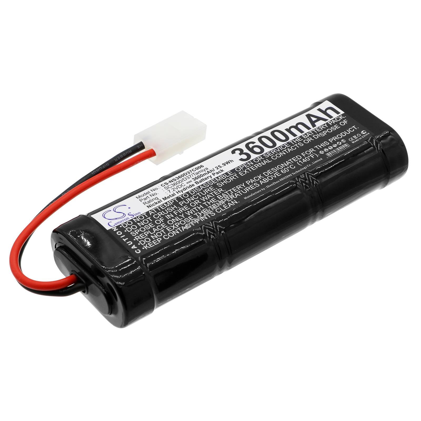Helyettesítő autó akku RC 3600mAh 7.2V