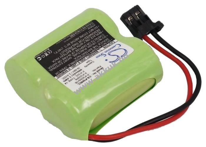 Helyettesítő akku Radio Shack 23-9084/23-908 600mAh 1.44Wh 2.4V