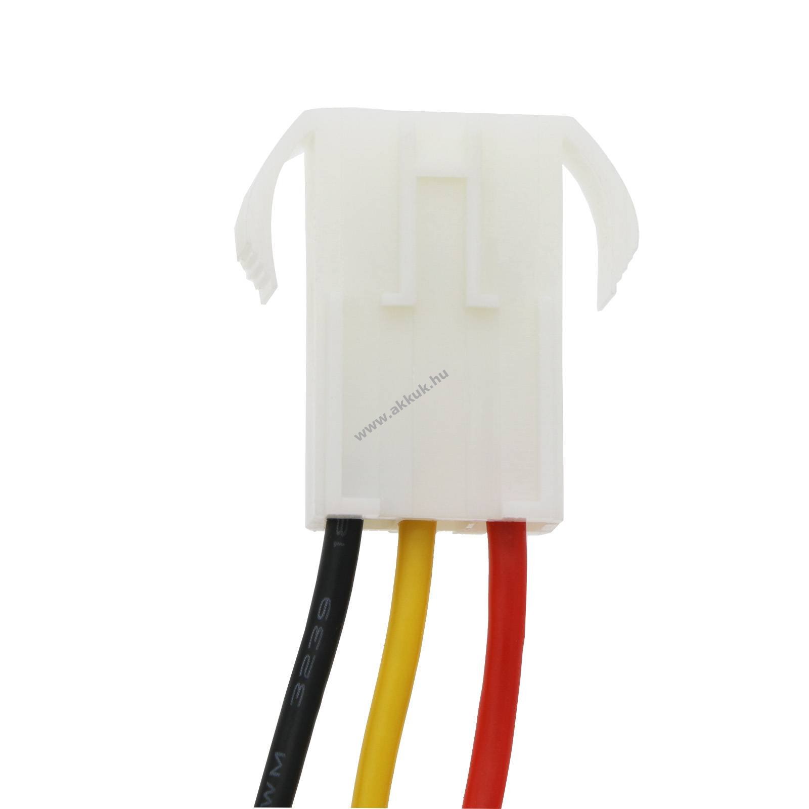 Helyettesítő autó akku 600mAh 6.4V