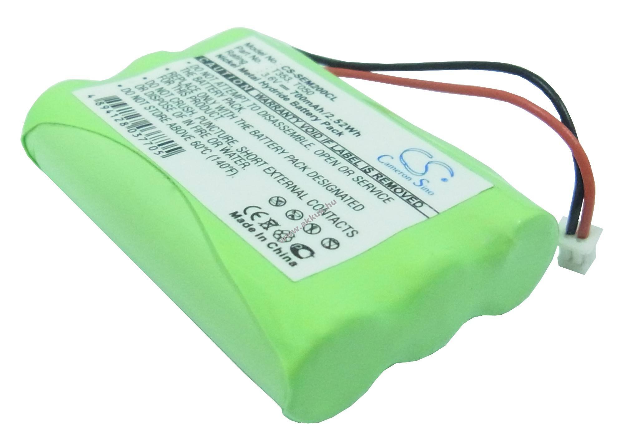Helyettesítő akku Doro Matra 700mAh 2,52Wh 3.6V