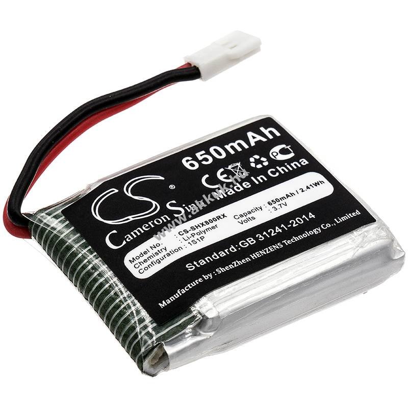 Helyettesítő fpv akku Skyhunter 650mAh 3.7V
