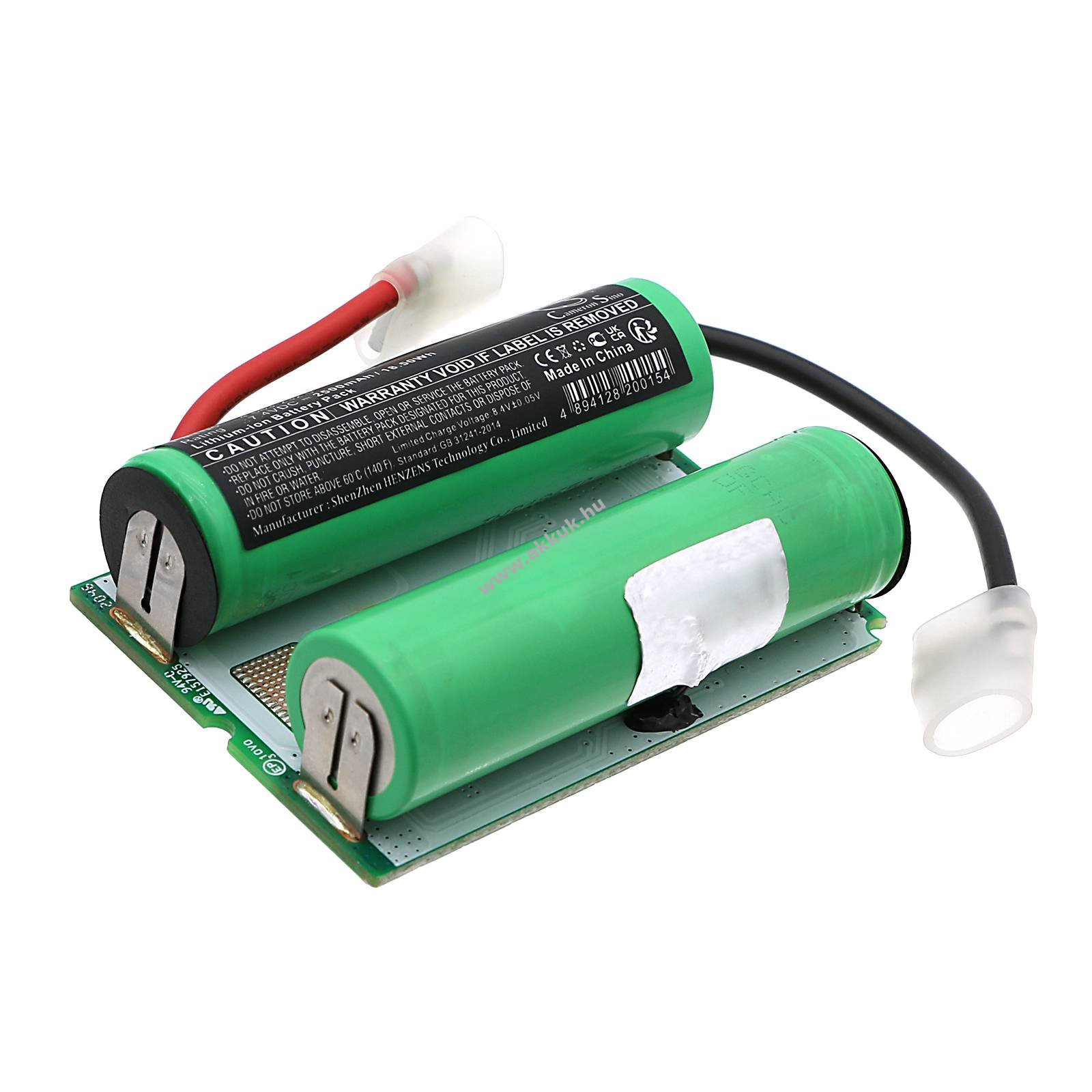 Helyettesítő jégkaparó akku Karcher EDI 4/4.683-232.0 2500mAh 18.5Wh 7.4V