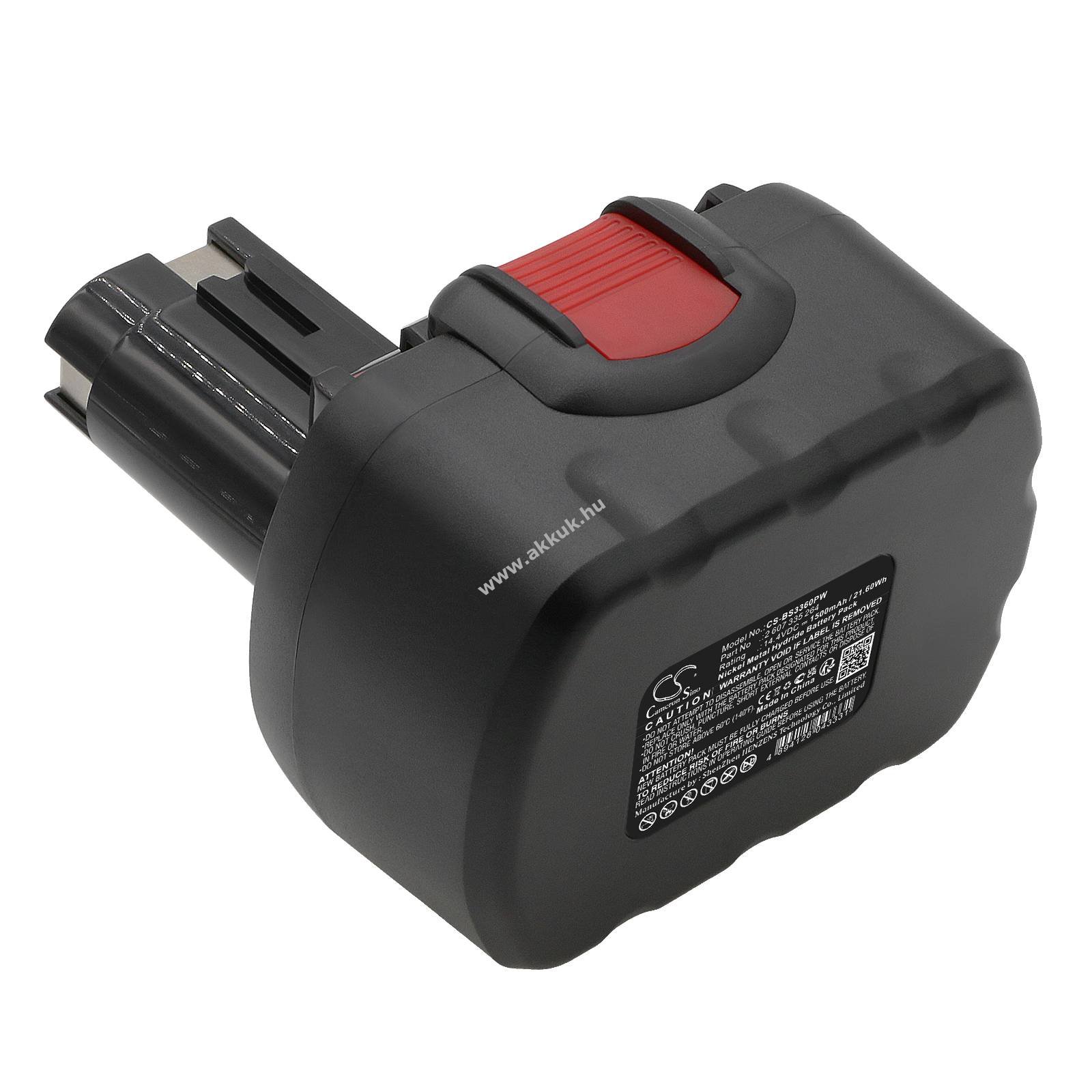 Helyettesítő elektromos szerszámgép akku Bosch Ramset Dyna Drill 514 1500mAh 21.6Wh 14.4V