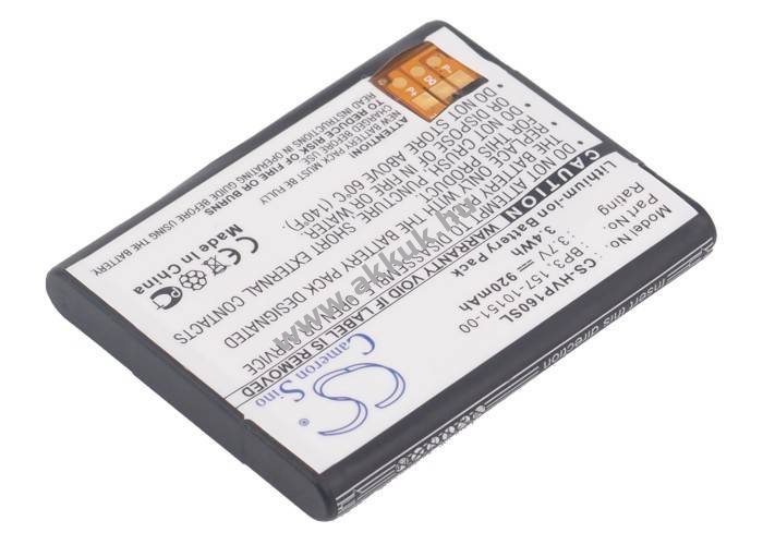 Helyettesítő telefon akku Palm BP3 920mAh HP Veer 3.7V 3.4Wh