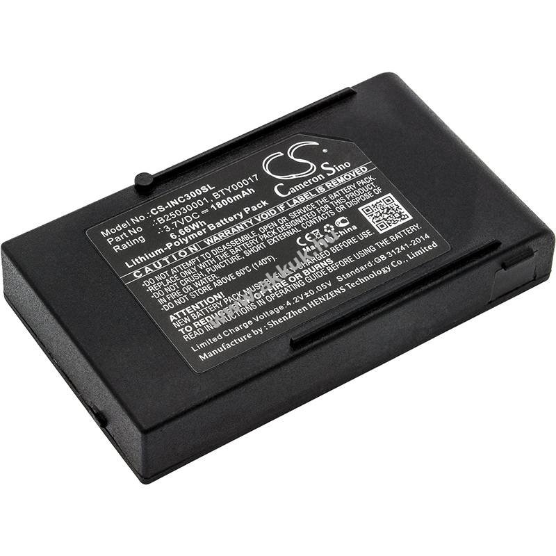Helyettesítő akku Ingenico DB Cox3 B25030001 1800mAh 6.66Wh 3.7V