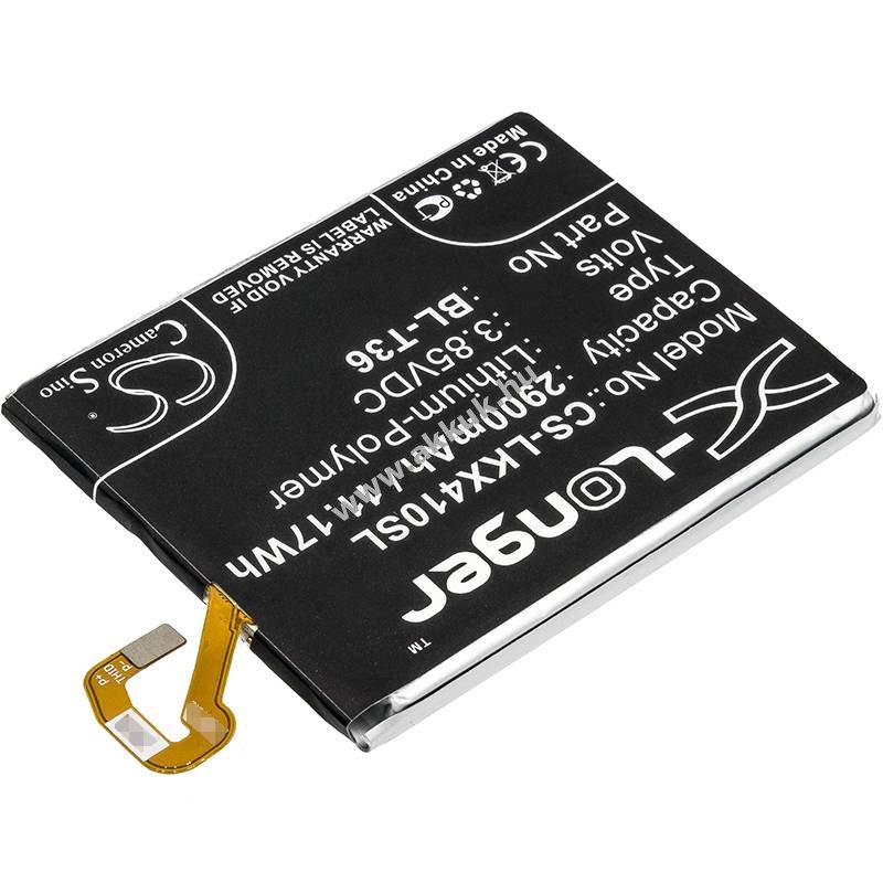 Helyettesítő telefon akku LG X410 BL-T36 2900mAh 11.17Wh Li-Ion 3.85V
