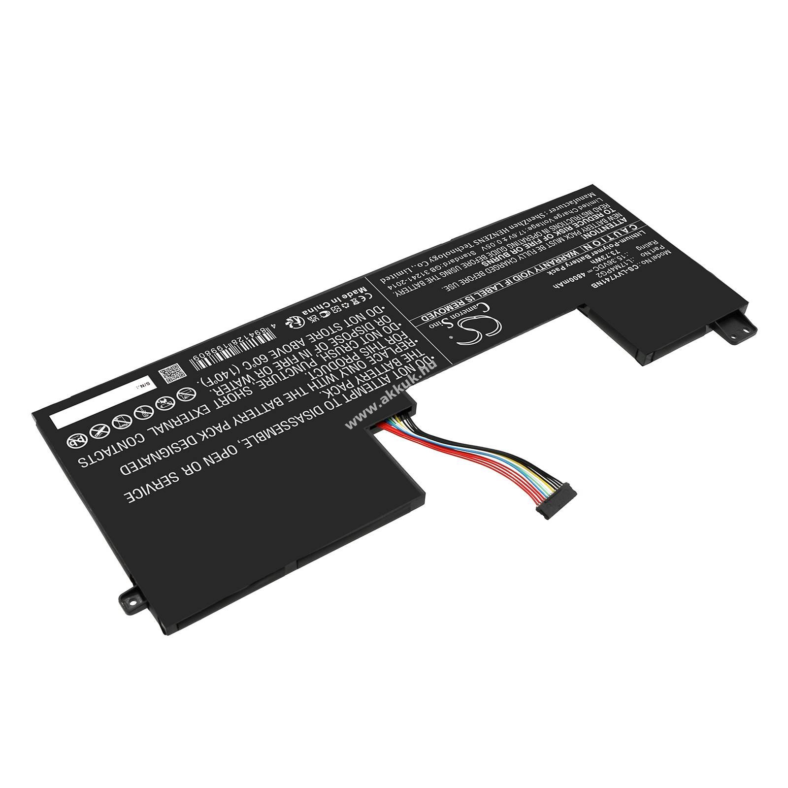 Helyettesítő laptop akku Lenovo Legion Y740-17ICHg 81HH000DRK 5B10Q88556 4800mAh 73.73Wh 15.36V