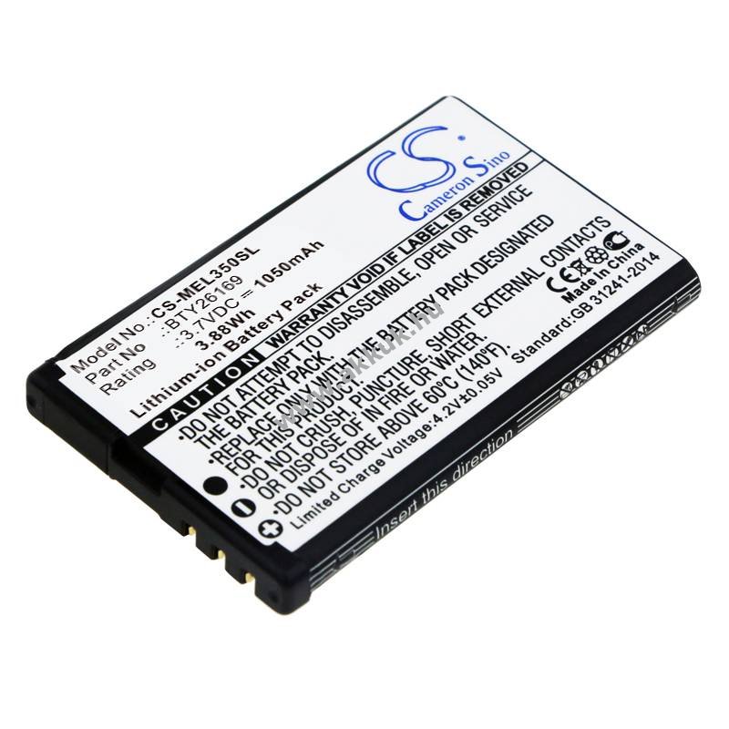 Helyettesítő telefon akku Emporia Mobistel EL350 BTY26169 1050mAh 3.89Wh 3.7V