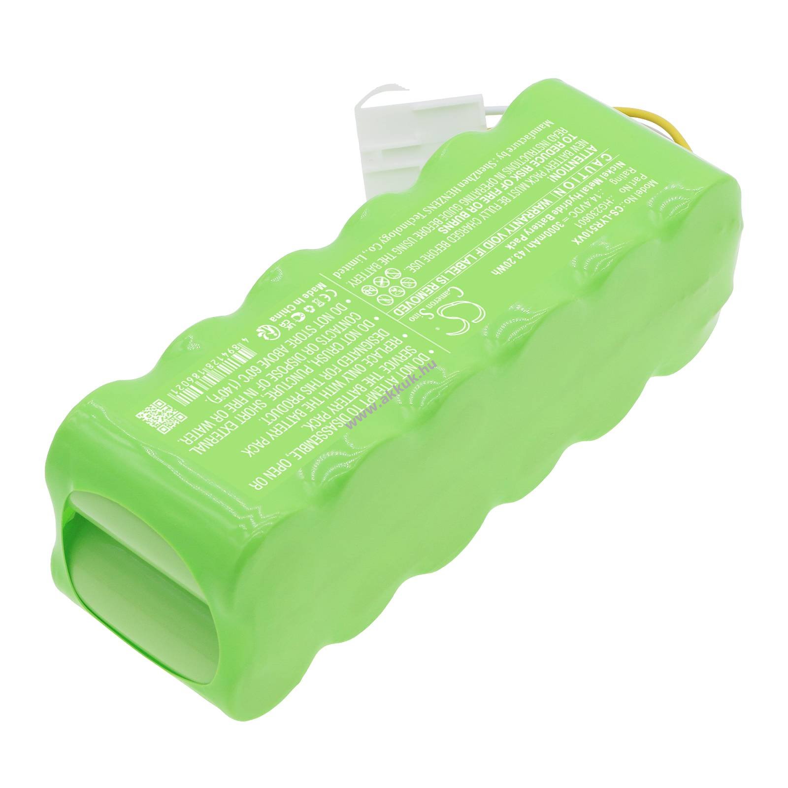 Helyettesítő porszívó akku LEXY R510-3 HG230601 3000mAh 43.2Wh 14.4V