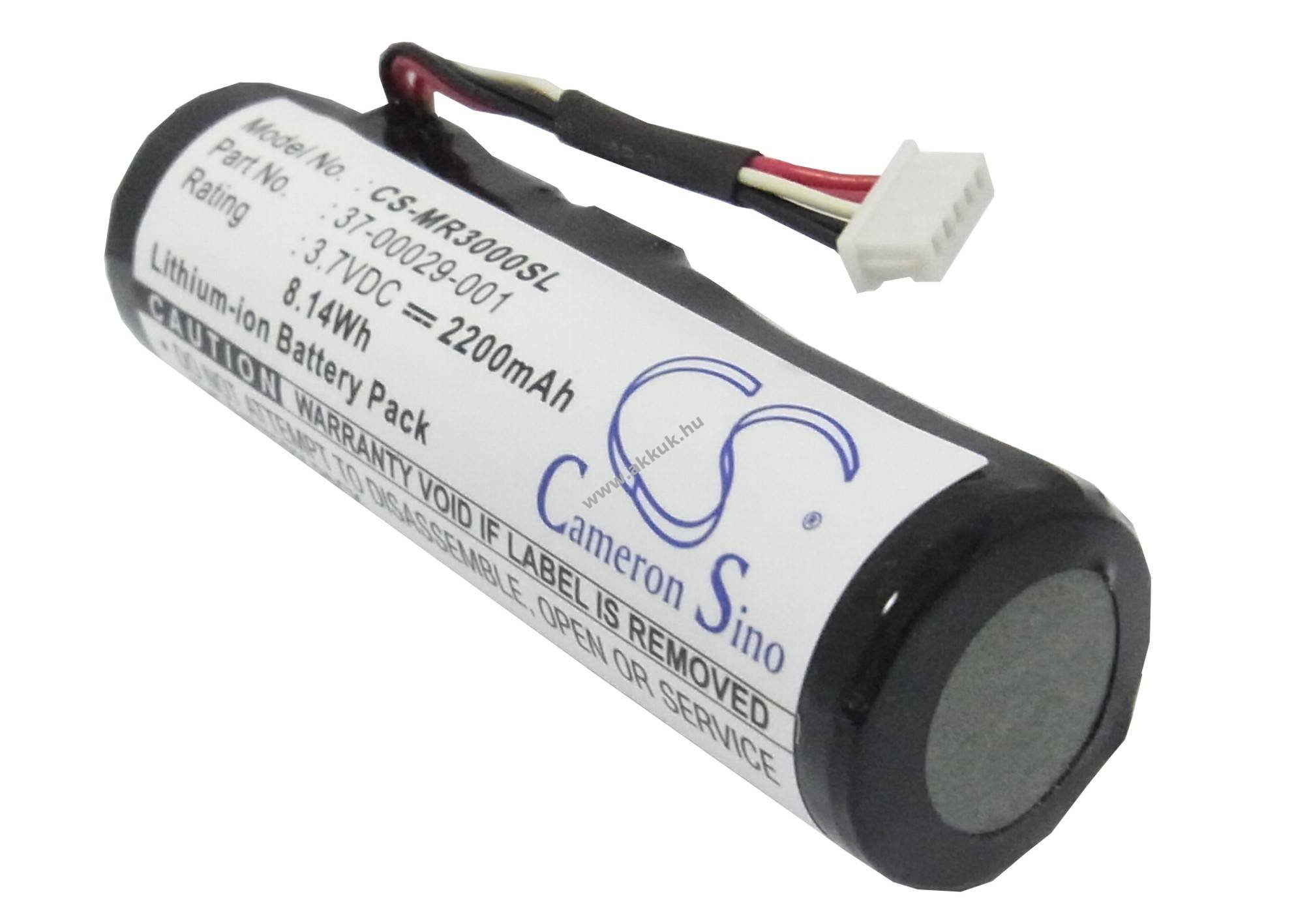 Helyettesítő gps akku Magellan RoadMate 3000 37-00029-001 2200mAh 8.14Wh 3.7V