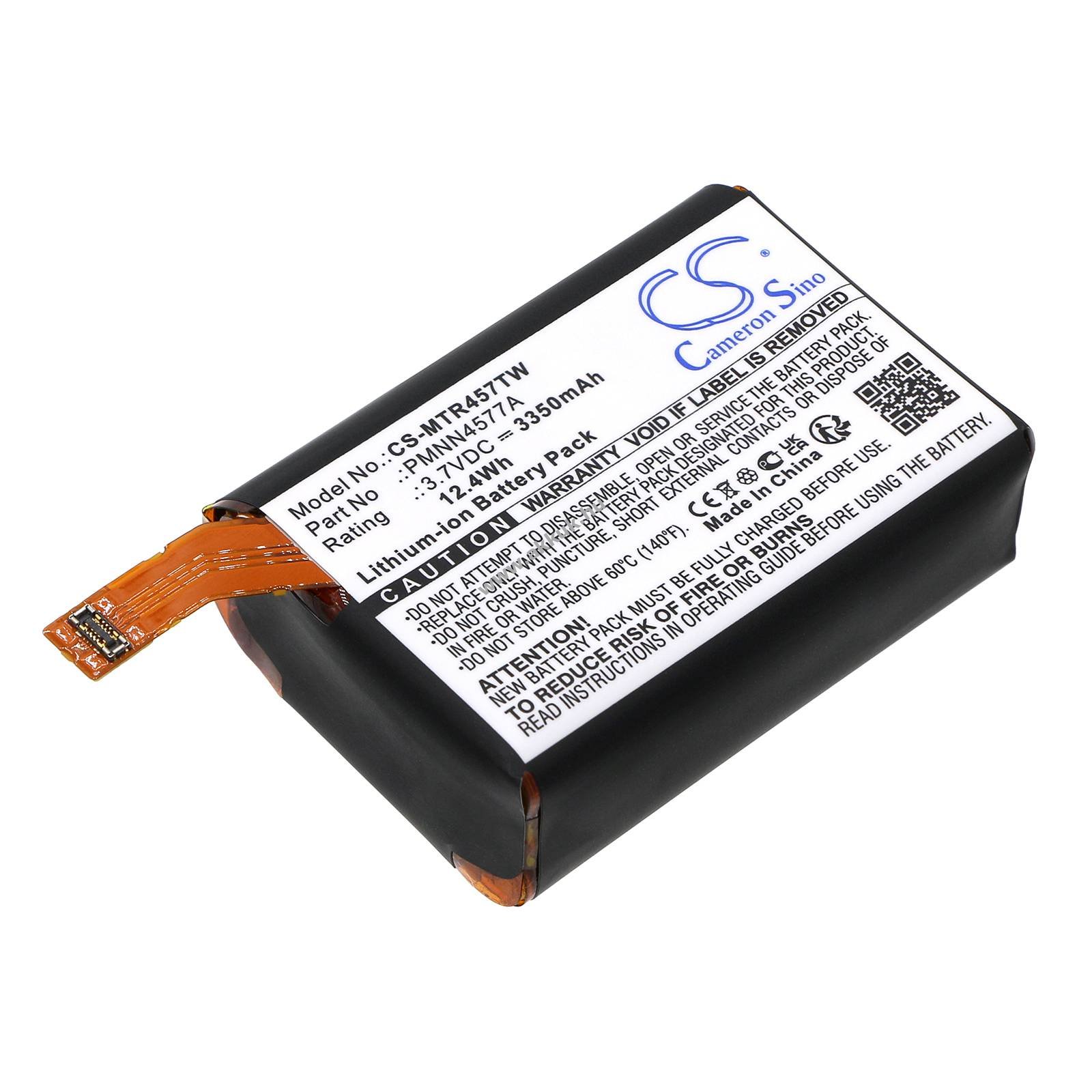Helyettesítő adóvevő akku Motorola 3350mAh 12.4Wh 3.7V