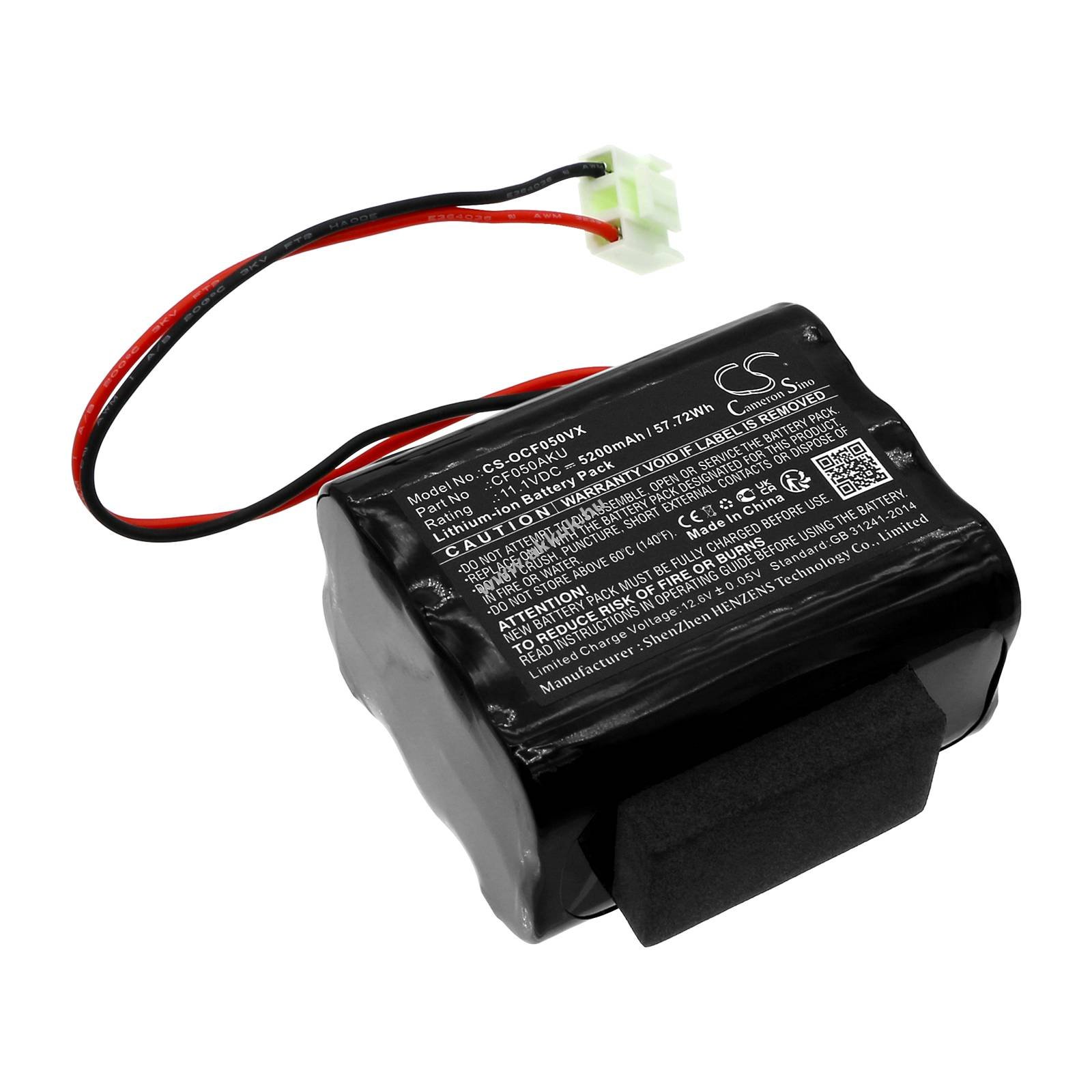 Helyettesítő porszívó akku ORCA 050/CF050AKU 5200mAh 57.72Wh 11.1V